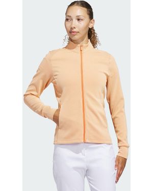 adidas Textured Full-Zip Jacket - White