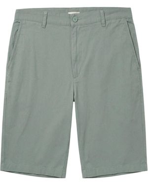Secret Label Cotton Longline Chino Shorts - Grey