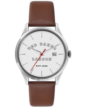 Ted Baker Bkpltf206 Leytonn Watch - Grey