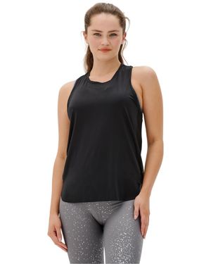 Pour Moi Energy Cut Out Vest Top - Black