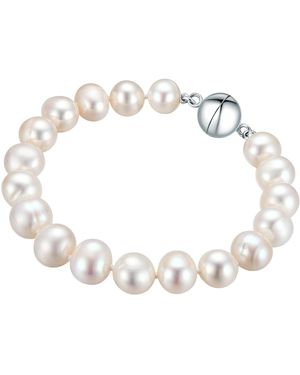 Valero Pearls Fresh Water Cultured Pearl(S) Bracelet - Metallic