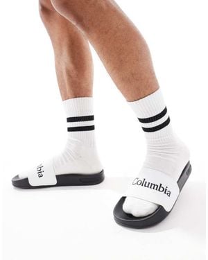 Columbia Hood River Sliders - White