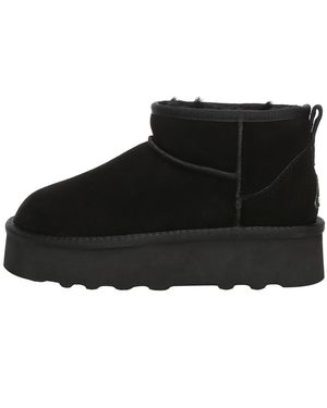 EVER AU Heron Ultra Mini Platform Boots - Black