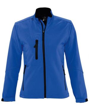 Sol's Ladies Roxy Soft Shell Jacket (Breathable, Windproof And Water Resistant) (Royal) - Blue