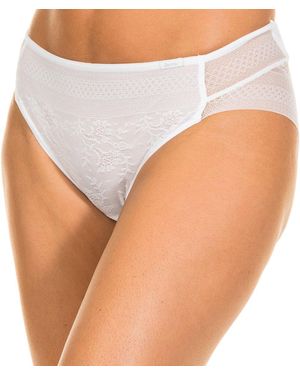 Janira Magic Band Semi-Transparent Knickers And Breathable Fabric Without Marks 1031609 - White