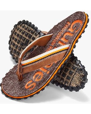 Gumbies Cairns Recycled Flip-Flops - Brown
