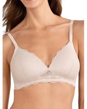 Naturana Padded Non-Wired Bra - Natural