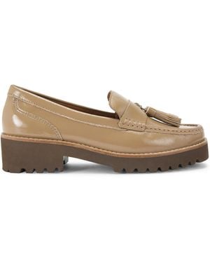 KG by Kurt Geiger Leather Minnie Loafers - Brown