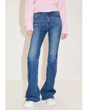 Miss Sixty Slim Flared Jeans - Blue