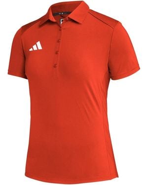 adidas Collared Neck Raglan Sleeve Polo Shirt