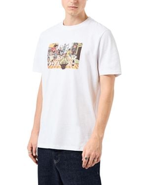Weekend Offender T Shirts Stratford Avenue Graphic Crew Neck Cotton Tee New - White