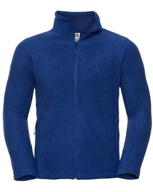 Russell Full Zip Outdoor Fleece Jacket (Bright Royal) - Blue