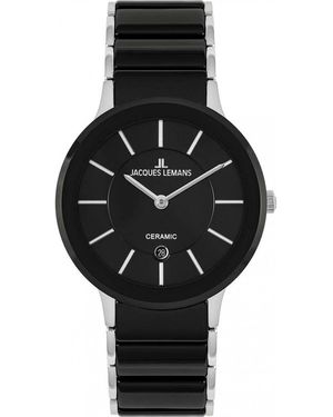 Jacques Lemans 1-1855A Dublin Watch - Black