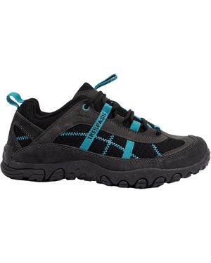 Trespass Dames Fell Lichtgewicht Loopschoenen (houtskool/teal) - Zwart