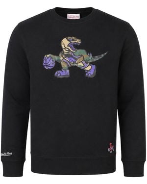 Mitchell & Ness Nba Toronto Raptors Woodland Jumper - Black