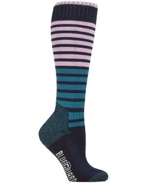 blueguard Ladies Long Heavy Duty Boot Socks - Blue