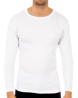 Abanderado Thermal Long Sleeve T-Shirt 0808 - White