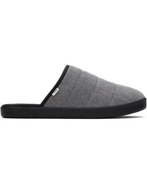 TOMS Harbor Slipper - Black