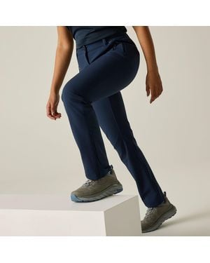 Regatta Geo Ii Softshellbroek Voor (Marine) - Blauw
