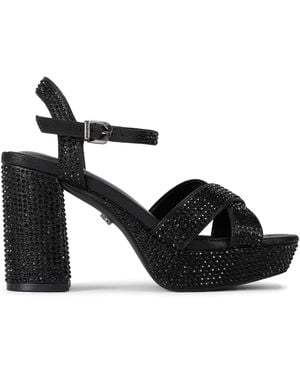 Carvela Kurt Geiger Sonata Platform Sandals - Black