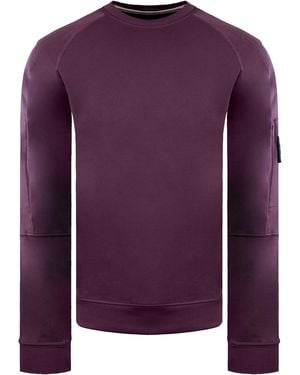 Weekend Offender Cali Dark Grape Jumper - Purple