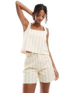 ASOS Dad Short - Natural