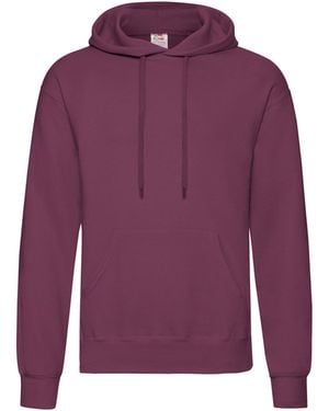 Fruit Of The Loom R Hoodie - Purple