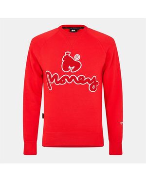 Money Chenille Crew - Red