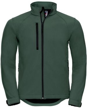 Russell Water Resistant & Windproof Softshell Jacket (Bottle) - Green
