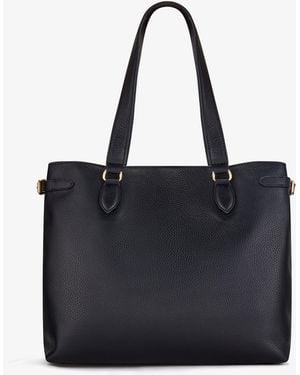 Clarks Somerley Tote Leather Bags - Black