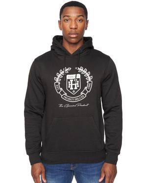 Henleys Myer Hoodie - Black