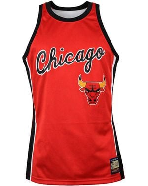 Mitchell & Ness Nba Chicago Bulls Heritage 75-84 Vest - Red