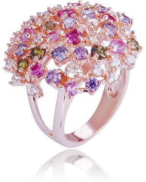 Orphelia 925 Sterling Ring - Pink