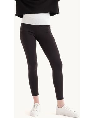 Hiccup High Waist Leggings With A Pocket Detail - Black