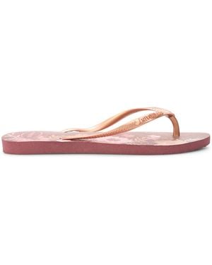 Havaianas Slim Organic Flip-Flops - Pink