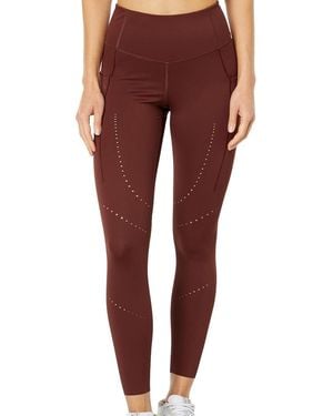 Brooks Method 7/8 Leggings - Red