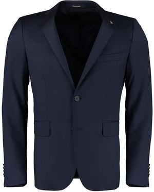 Tagliatore Virgin Wool Two-Piece Suit - Blue
