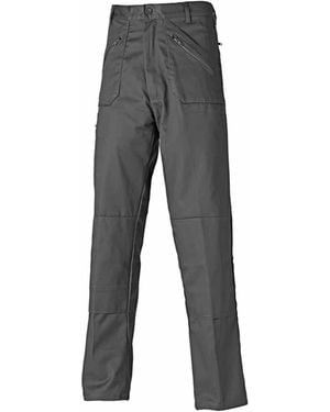 Dickies Redhawk Action Work Wear Trousers Cotton - Grey