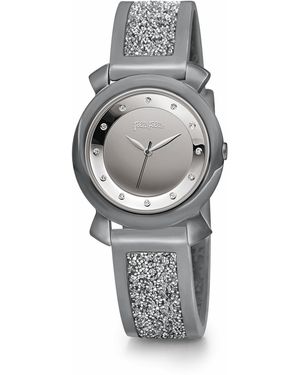 Folli Follie Ladies Watch Quartz Stainless Steel - Grey