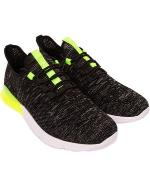 Crosshatch Smitlay Mve Trainers (zwart/groen)