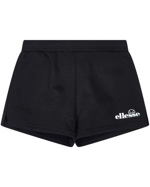 Ellesse Kyrana Bermuda Shorts With Elasticated Waistband - Black