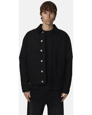 Good For Nothing Washed Worker Jacket - Black