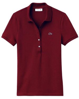 Lacoste Logo Polo Shirt - Red