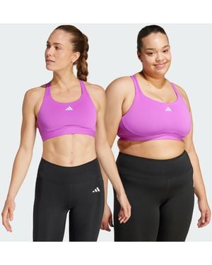 adidas Originals Tlrdreact Training High-Support Bra - Pink
