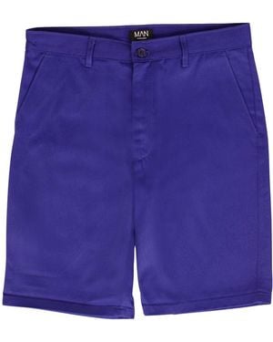 Secret Label Slim Fit Chino Shorts - Blue
