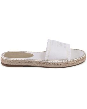 Tommy Hilfiger Canvas Espadrilles Dia's - Wit