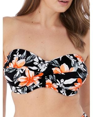 Fantasie Port Maria Bandeau Bikini Top - Black