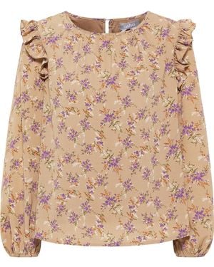 Usha Blouse Veelkleurig - Naturel
