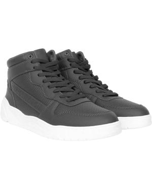 Crosshatch Arialva High Tops (grijs) - Zwart