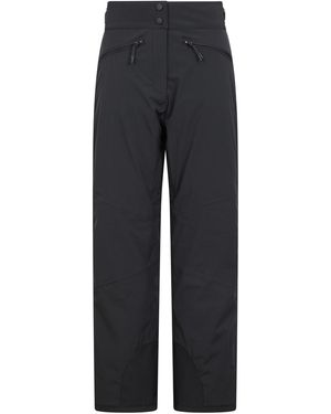 Mountain Warehouse 'Isola' Extreme Ski Trousers Multi Pocket Short Winter Snowboard Trouser - Blue